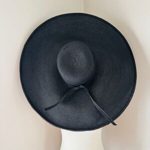 San Diego Hat Co Ultrabraid XL Floppy Brim Adjustable Sun Hat with UPF 50+ Black